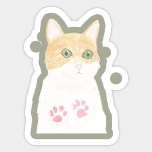 cute cat Sticker